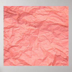 Poster Arrière - plan de texture de papier rose