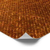 Poster arrière - plan de texture de toile Brown. texture, (Coin)