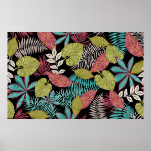 Poster Arrière - plan de texture tartan blanc jaune. fleu