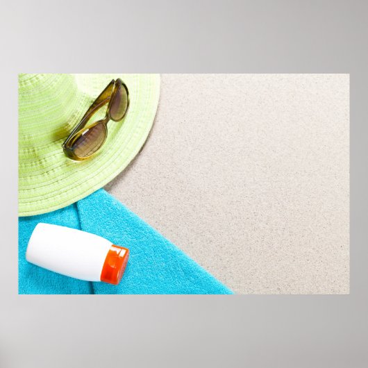 Poster Arrière - plan d'été (Devant)