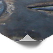 Poster arrière - plan diamant, surf en acier soudé (Coin)