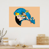 Poster Arrière - plan du profil Wonder Woman (Cuisine)