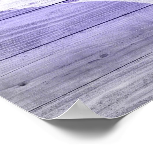 Poster arrière - plan en bois de queue de sirène (Coin)