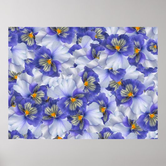 Poster Arrière - plan floral scrapbooking (Devant)