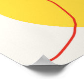 Poster Arrière - plan gribouillant moderne. Doodle géomét (Coin)