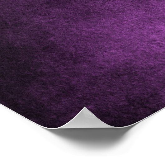 Poster Arrière - plan gris foncé - Violet clair (Coin)