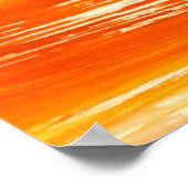 Poster arrière - plan jaune Abstrait de l'aquarelle (Coin)