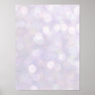 Poster Arrière - plan - lumières de Bokeh de lavande