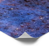 Poster arrière - plan métallique rouillé Abstrait corrodé (Coin)