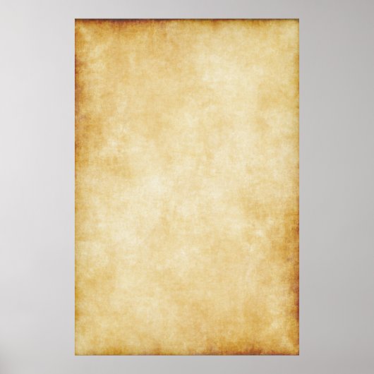 Poster Arrière - plan Modèle papier parchemin (Devant)