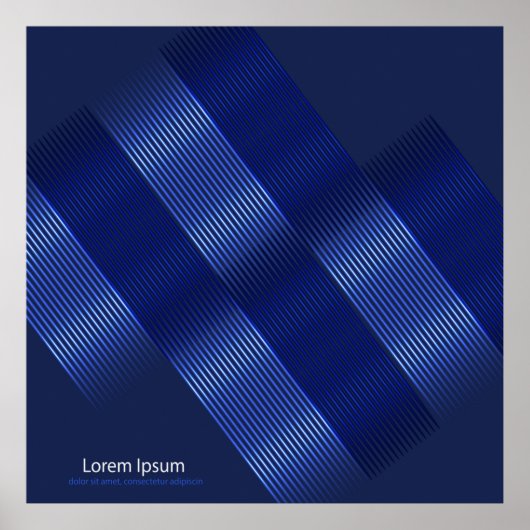 Poster arrière - plan moderne lumineux, objets géomérique (Devant)