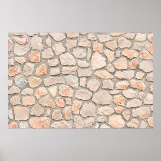 Poster Arrière - plan mur en pierre grise. pierre, textur (Devant)