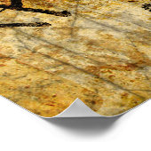 Poster arrière - plan musical vintage (Coin)