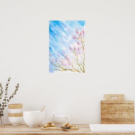 Poster Arrière - plan naturel (Cuisine)