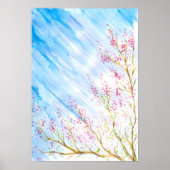 Poster Arrière - plan naturel (Devant)