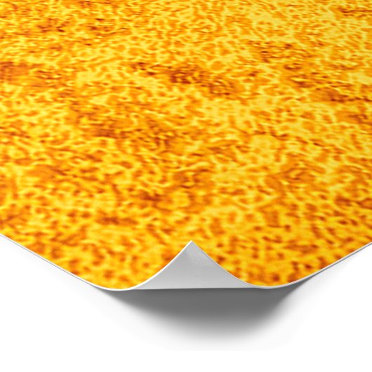 Poster Arrière - plan or texture jaune (Coin)