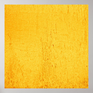 Poster Arrière - plan or texture jaune