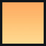 Poster Arrière - plan orange et jaune<br><div class="desc">Un dégradé orange et jaune.</div>
