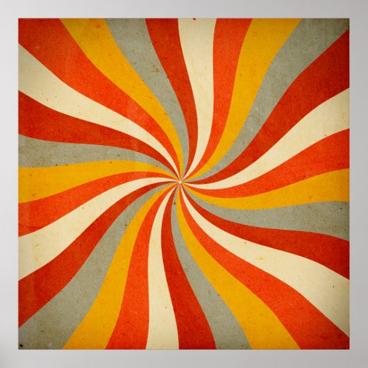 Poster arrière - plan rétro avec arrière-plan de torsion, (Devant)