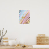 Poster Arrière - plan rose texturé (Cuisine)