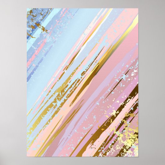 Poster Arrière - plan rose texturé (Devant)