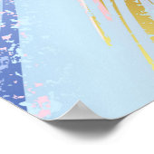 Poster Arrière - plan rose texturé (Coin)