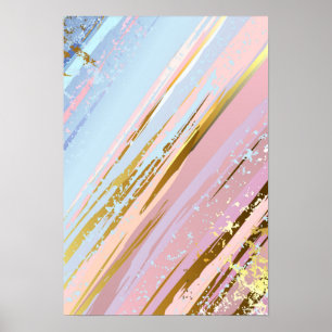 Poster Arrière - plan rose texturé