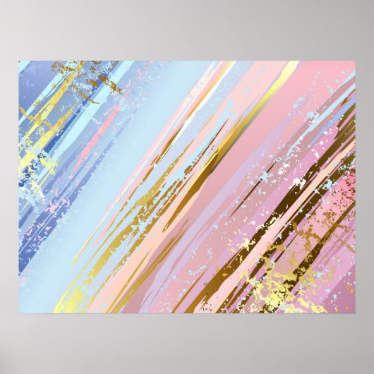 Poster Arrière - plan rose texturé (Devant)