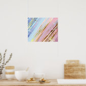 Poster Arrière - plan rose texturé (Cuisine)