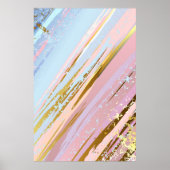 Poster Arrière - plan rose texturé (Devant)