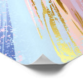 Poster Arrière - plan rose texturé (Coin)