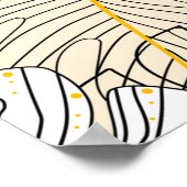 Poster Arrière - plan sans faille avec plantes, feuilles  (Coin)