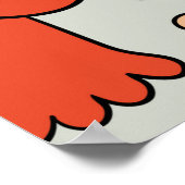 Poster arrière - plan sans soudure avec de mignons monstr (Coin)