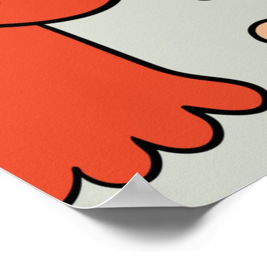 Poster arrière - plan sans soudure avec de mignons monstr (Coin)