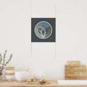 Poster arrière - plan Spirit Of Sky Snake gris (Cuisine)