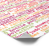 Poster Arrière - plan sportif (Coin)