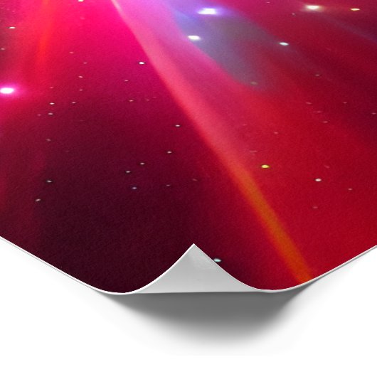 Poster Arrière - plan Starburst (Coin)