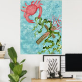 Poster Arrière sur la croix (Bureau à domicile)