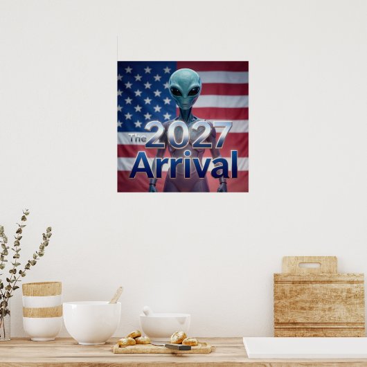 Poster Arrivée (Cuisine)