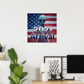 Poster Arrivée  (Bureau à domicile)