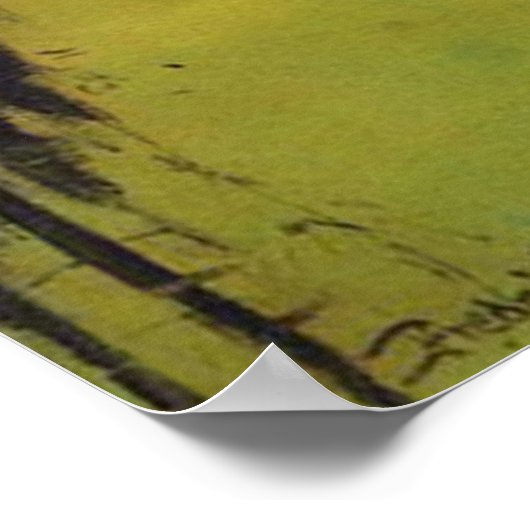 Poster Arrivée à l'appel ~ Frederic Remington (Coin)