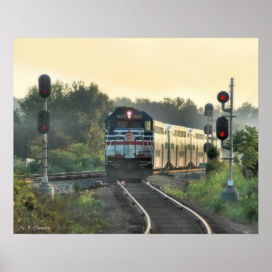 Poster Arrivée à Manassas (Devant)