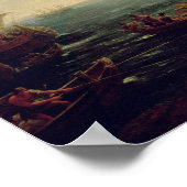 Poster Arrivée d'Aeneas en Italie, l'Aube de la (Coin)