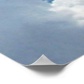 Poster arrivée dans les nuages (Coin)