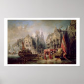 Poster Arrivée de Fernando Alvarez de Toledo, duc de (Devant)