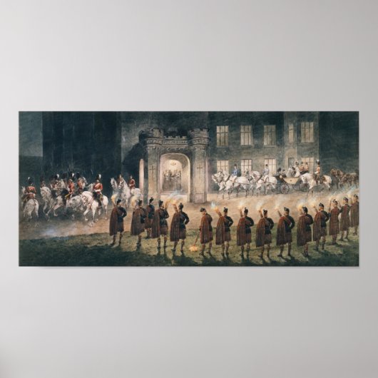 Poster Arrivée de Nicholas II au Château Balmoral (Devant)