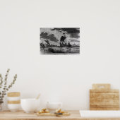 Poster Arrivée des Anglais à Roanoke (Cuisine)