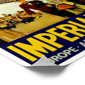 Poster Arrivée d'Imperial Airways (Coin)