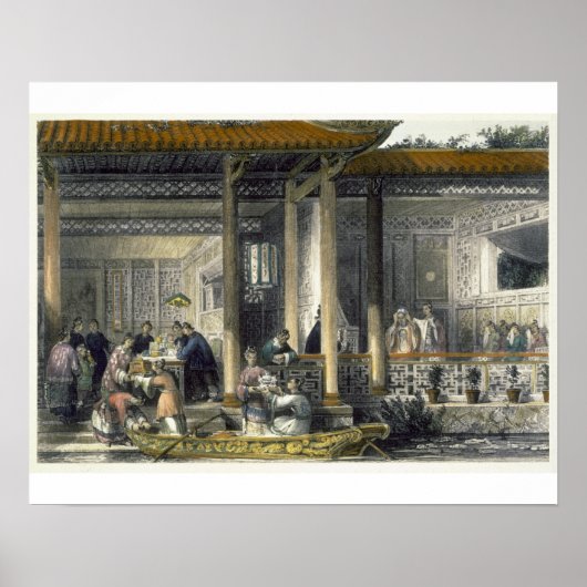 Poster Arrivée du mariage Présents à la Résidence nuptial (Devant)