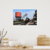 Poster Arrivée du moteur à vapeur (Cuisine)